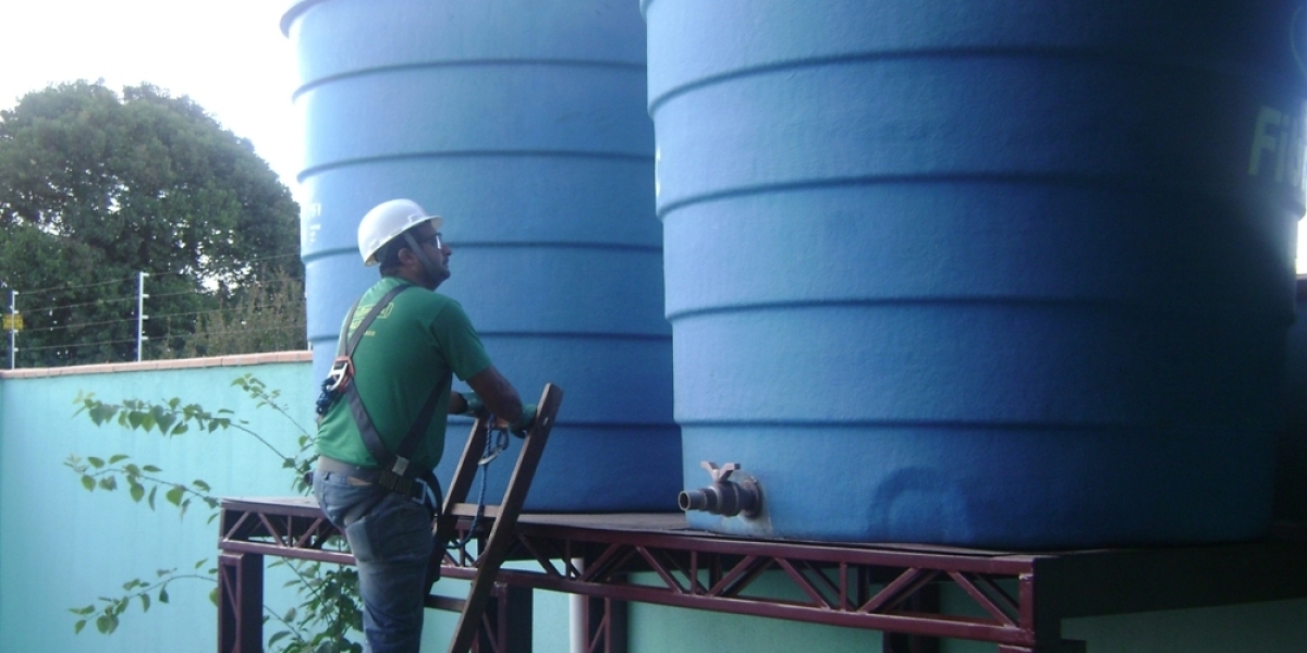 Tanque Acqualimp Polietileno 5000 Litros Azul mais barato só aqui!